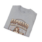 Espresso Makes Me Dangerous T-Shirt Vintage Design