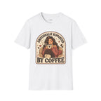 Emotionally Supported by Coffee T-Shirt Vintage Design