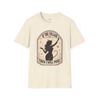 If the Villain then I Will Pose T-Shirt Vintage Design