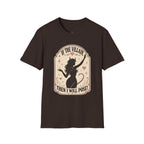 If the Villain then I Will Pose T-Shirt Vintage Design