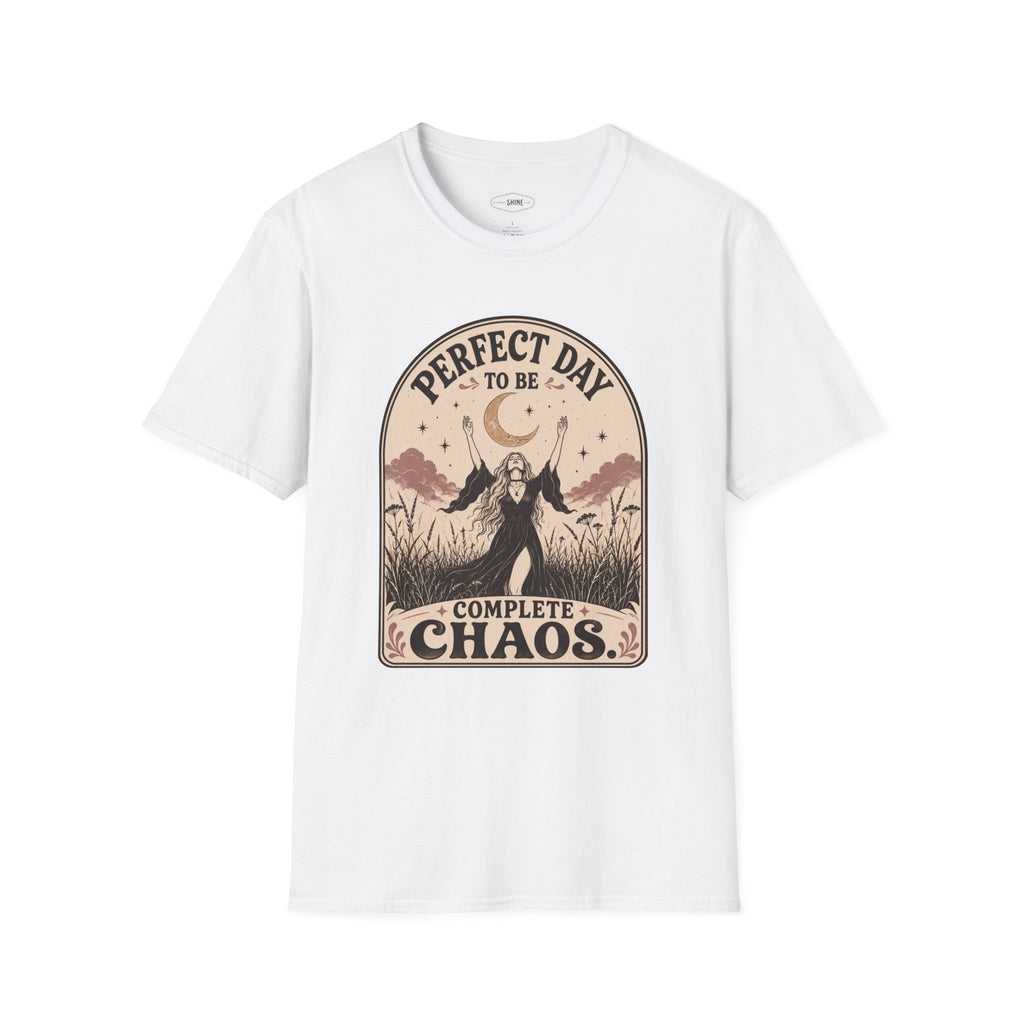 Perfect Day to Be Complete Chaos T-Shirt Vintage Design