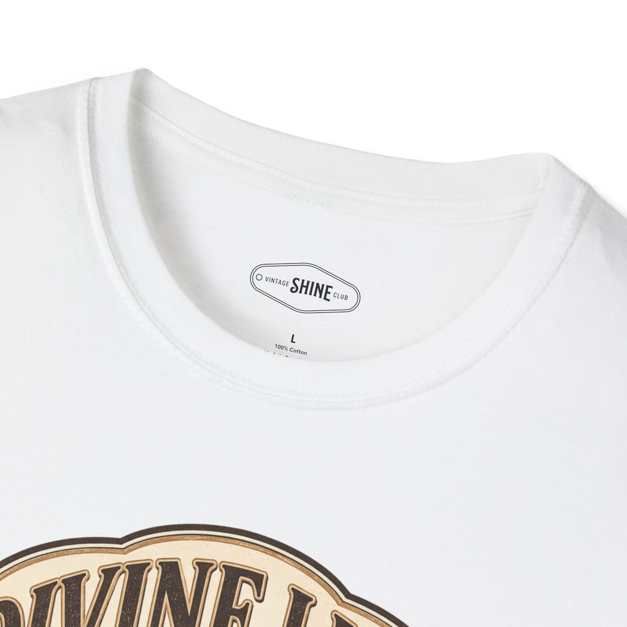 Divine Lines T-Shirt Vintage Design