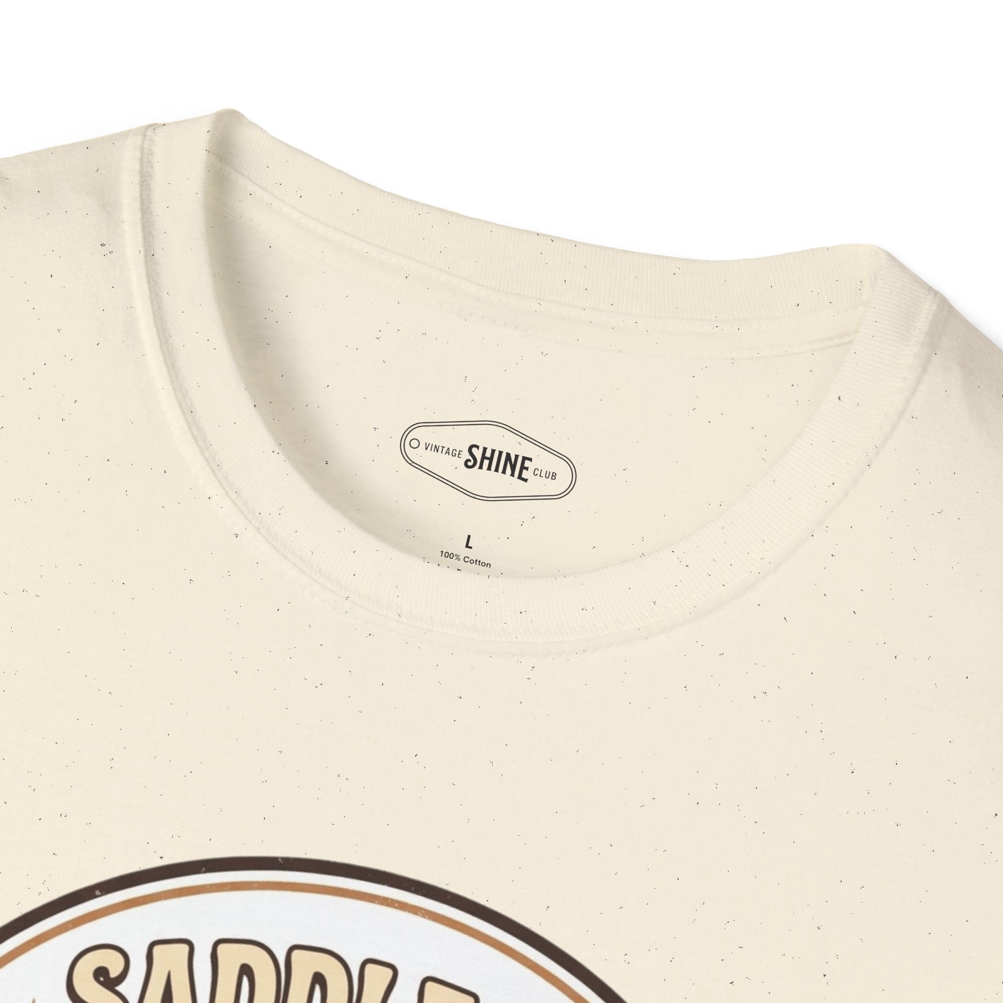 Saddle Up, Coffee First T-Shirt Vintage Design