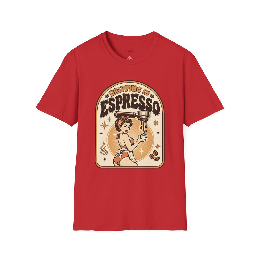 Dripping in Espresso T-Shirt Vintage Design