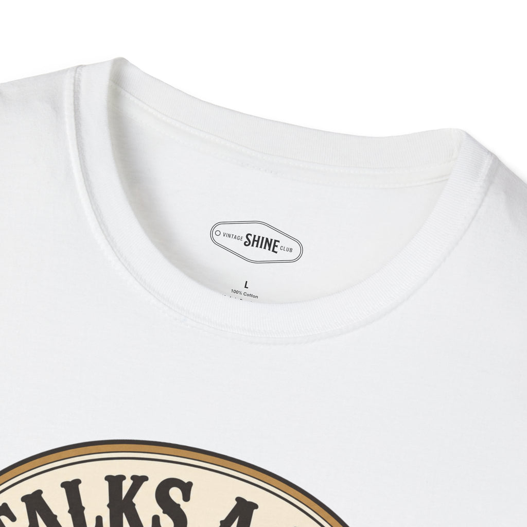 Talks a Lot Knows Little T-Shirt Vintage Design