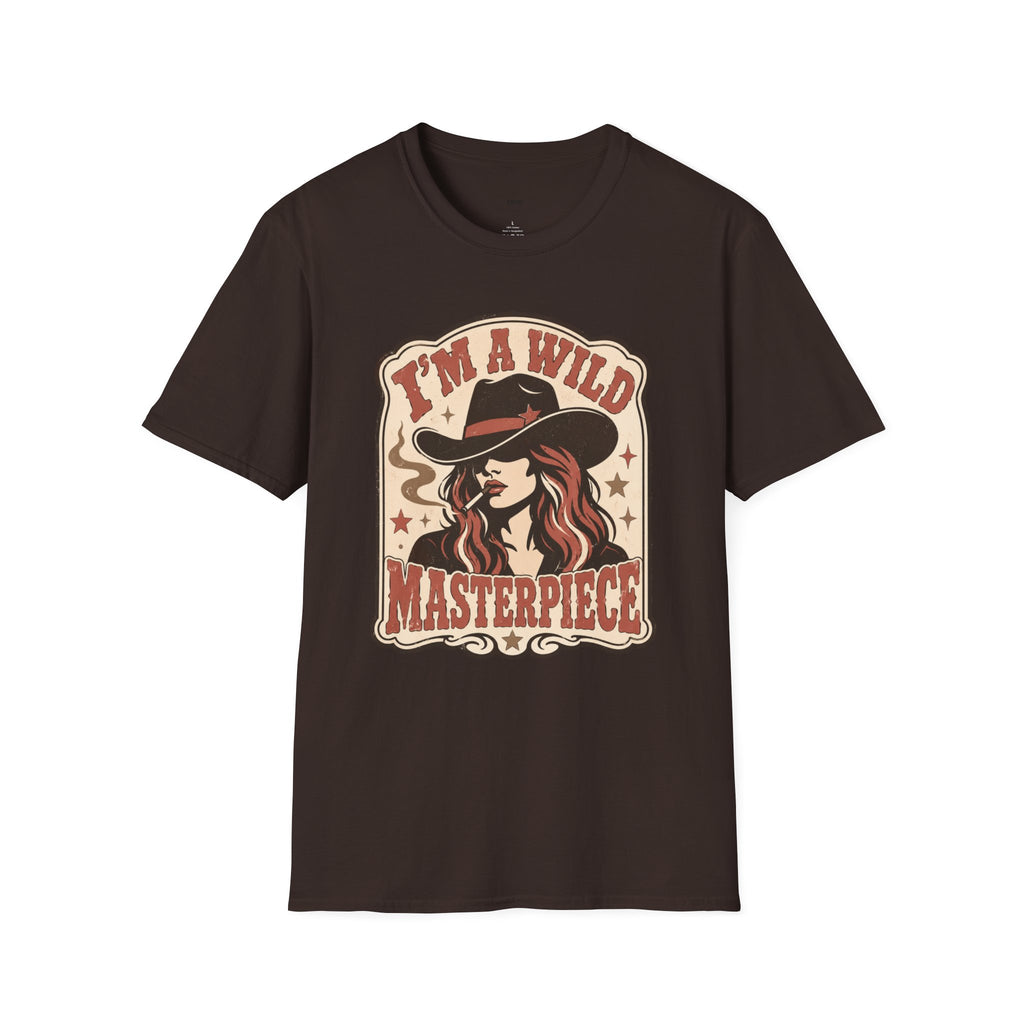 I’m a Wild Masterpiece T-Shirt Vintage Design
