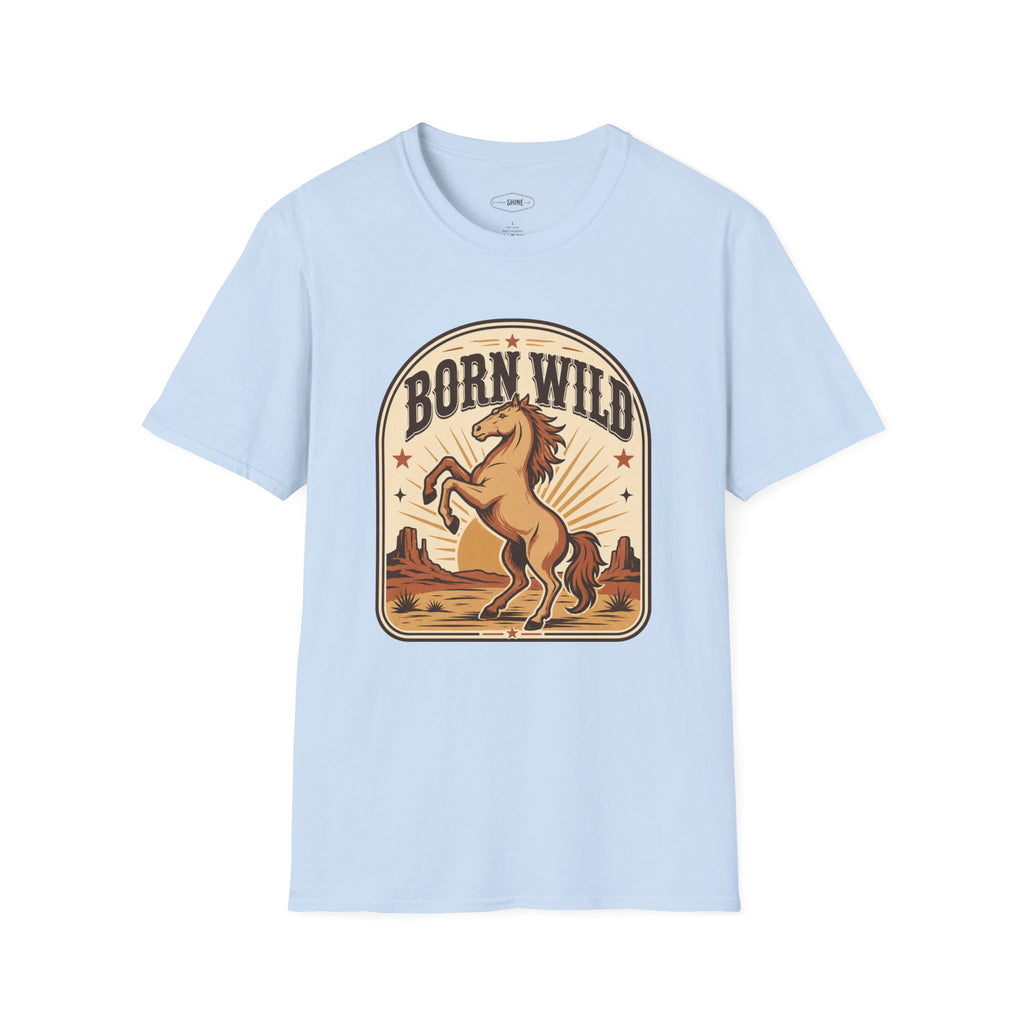 Born Wild T-Shirt Vintage Design
