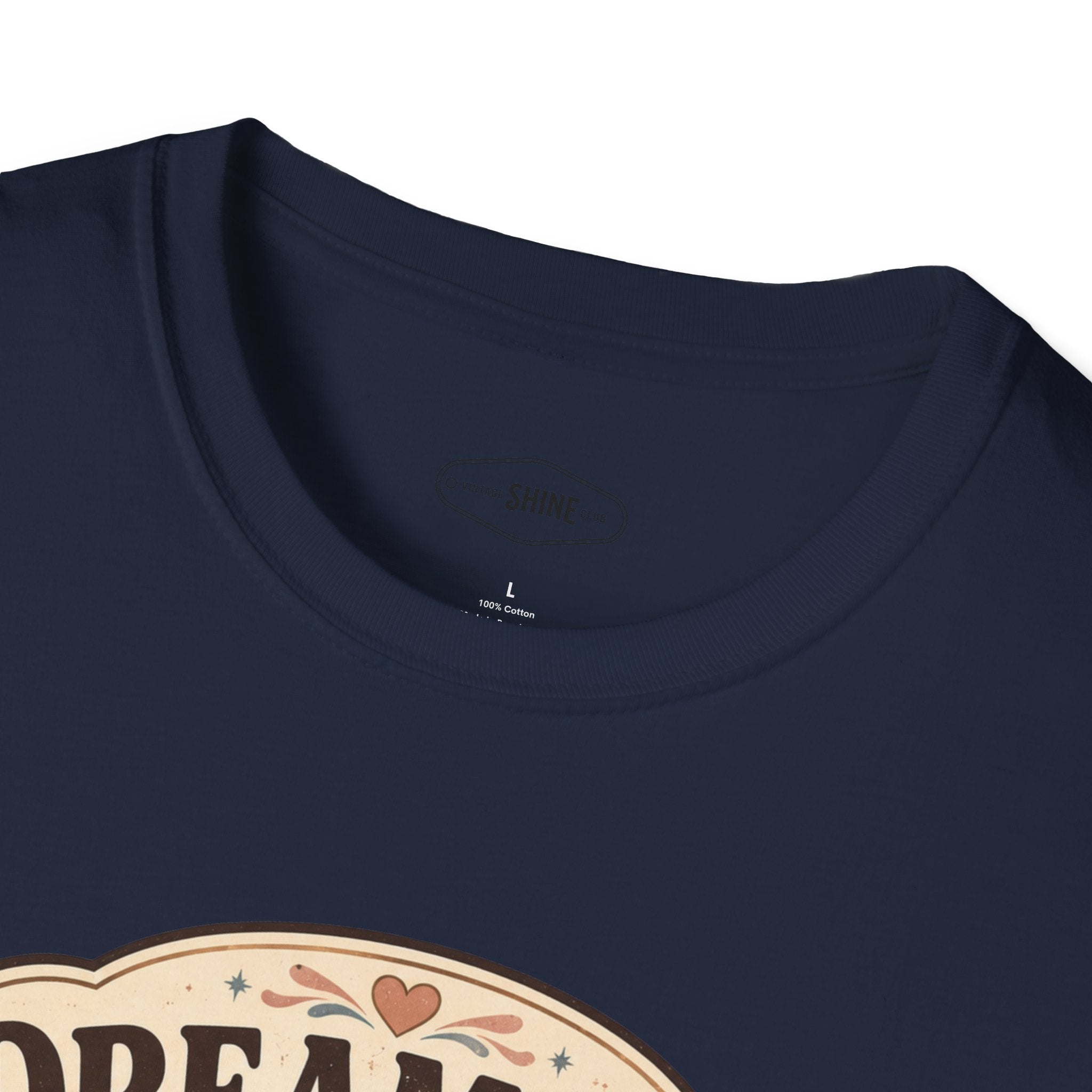 Dream Big, Sleep In T-Shirt Vintage Design
