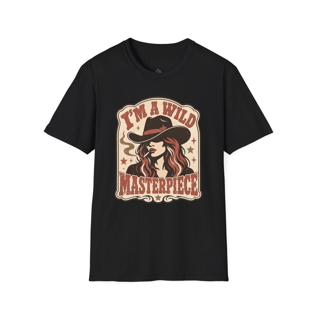 I’m a Wild Masterpiece T-Shirt Vintage Design
