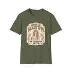 Chin Up Beautiful T-Shirt Vintage Design