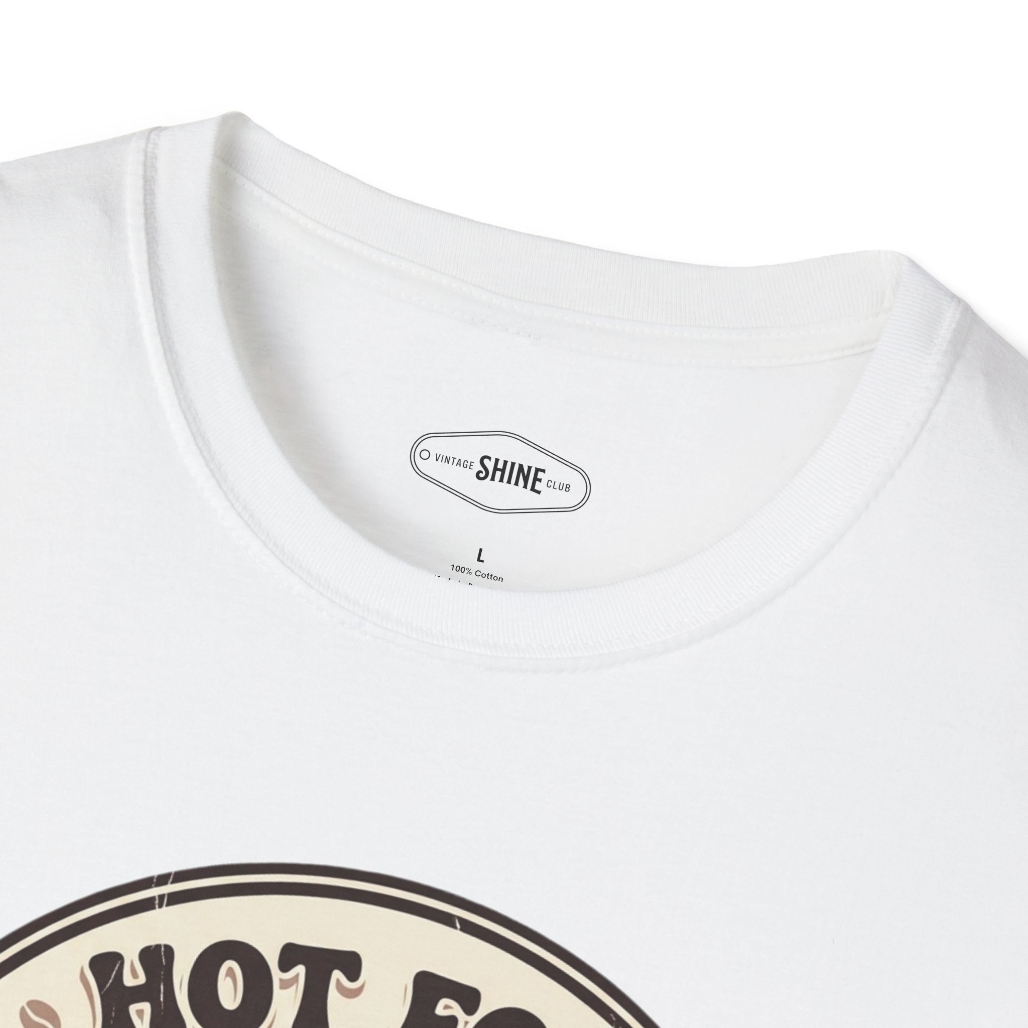 Hot for Caffeine T-Shirt Vintage Design
