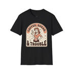 Coffee, Sugar & Trouble T-Shirt Vintage Design