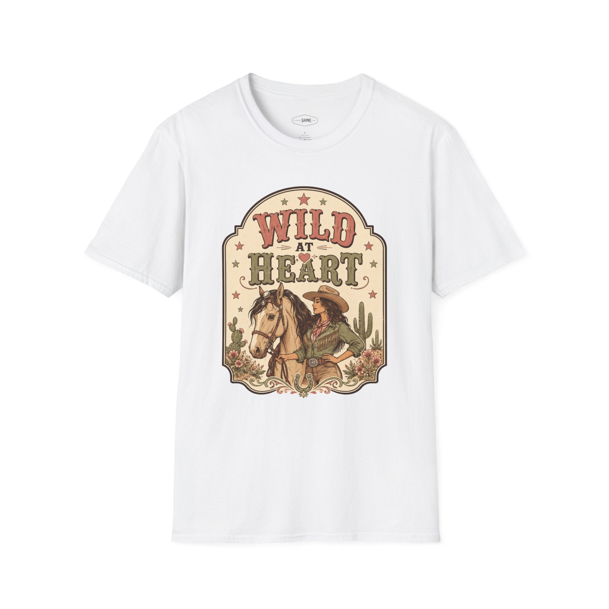 Wild at Heart T-Shirt Vintage Design