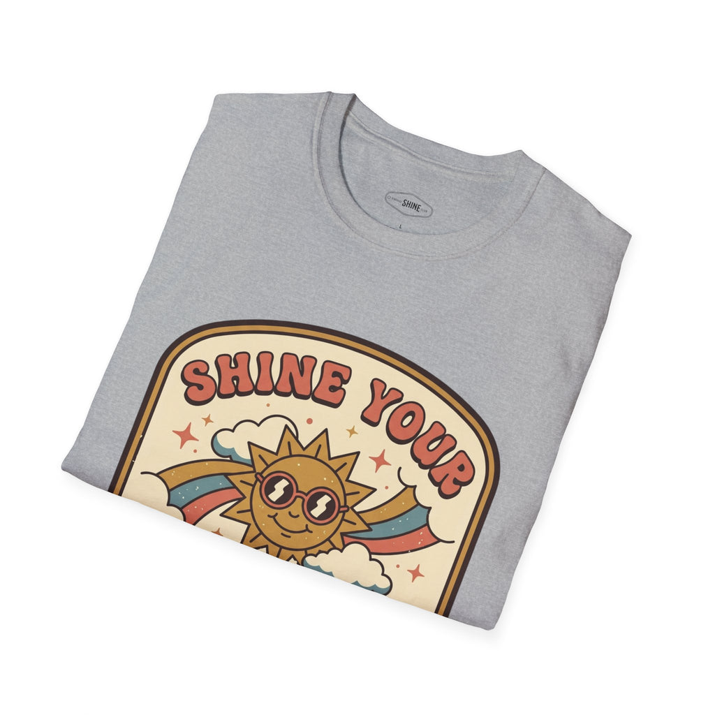 Shine Your Own Way T-Shirt Vintage Design