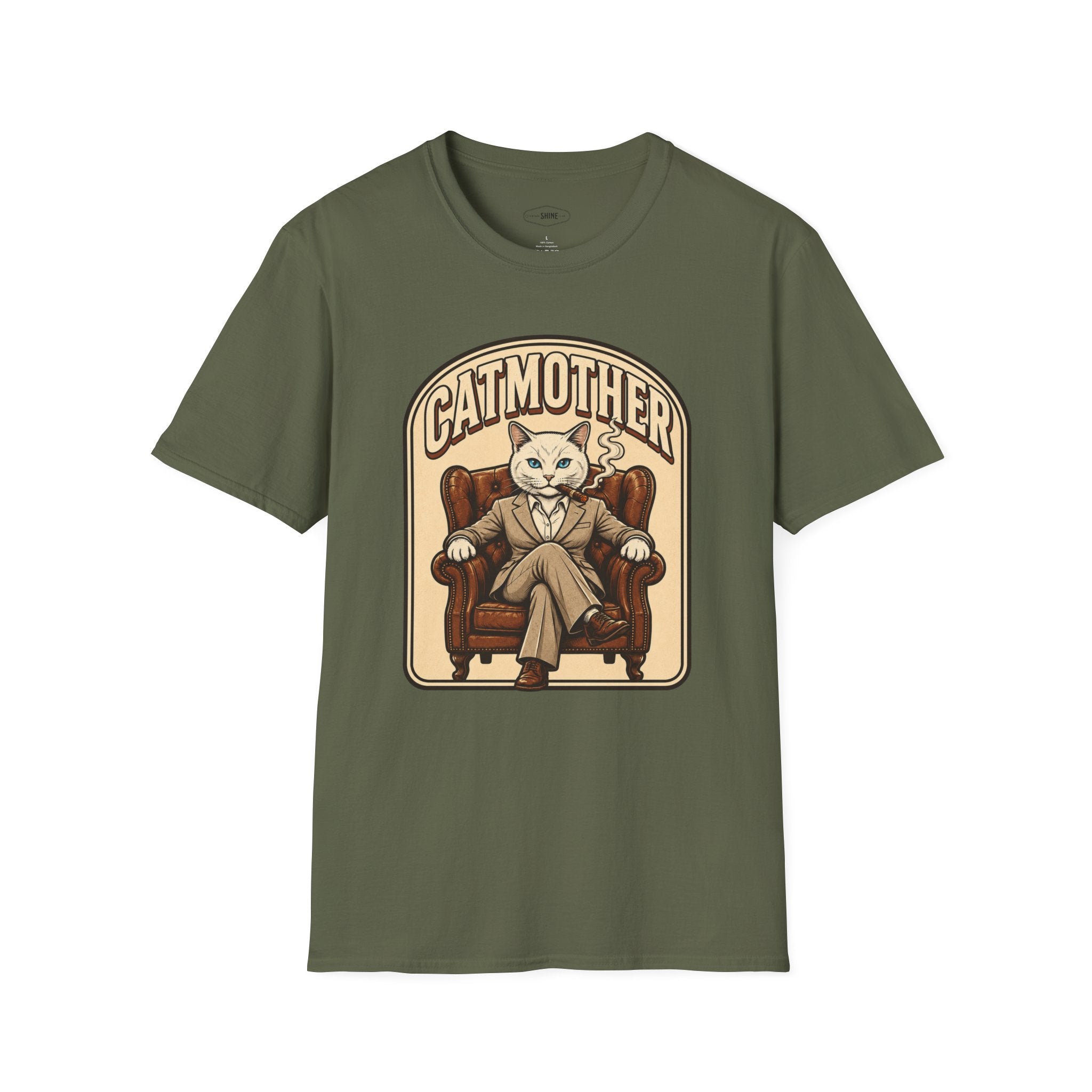 Catmother T-Shirt Vintage Design