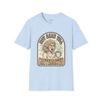 Not Sane Till Caffeinated T-Shirt Vintage Design