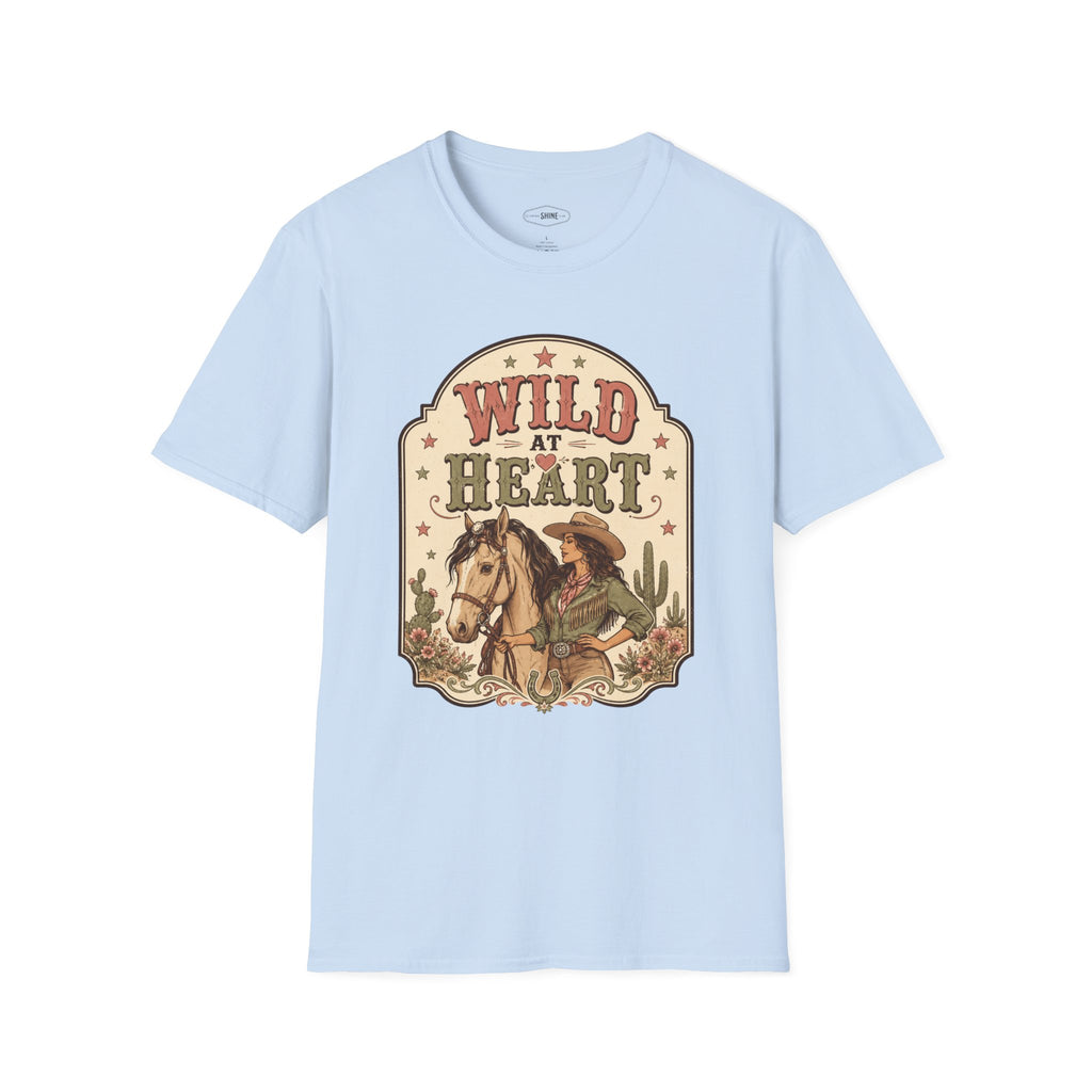 Wild at Heart T-Shirt Vintage Design