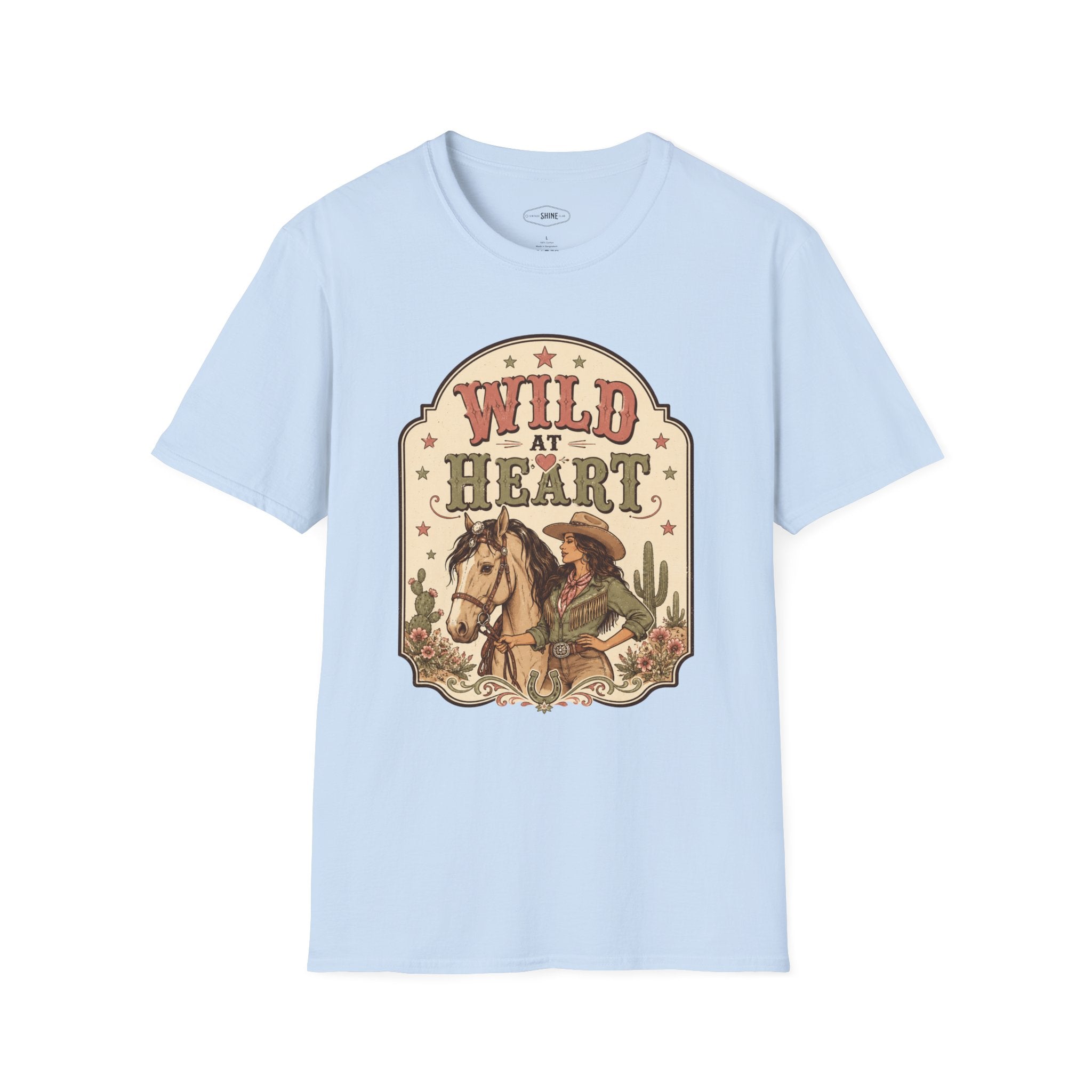 Wild at Heart T-Shirt Vintage Design