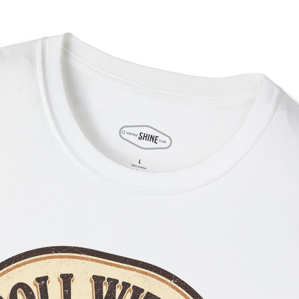Roll With It T-Shirt Vintage Design