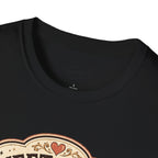 Sweet Chaos in a Woman's Form T-Shirt Vintage Design