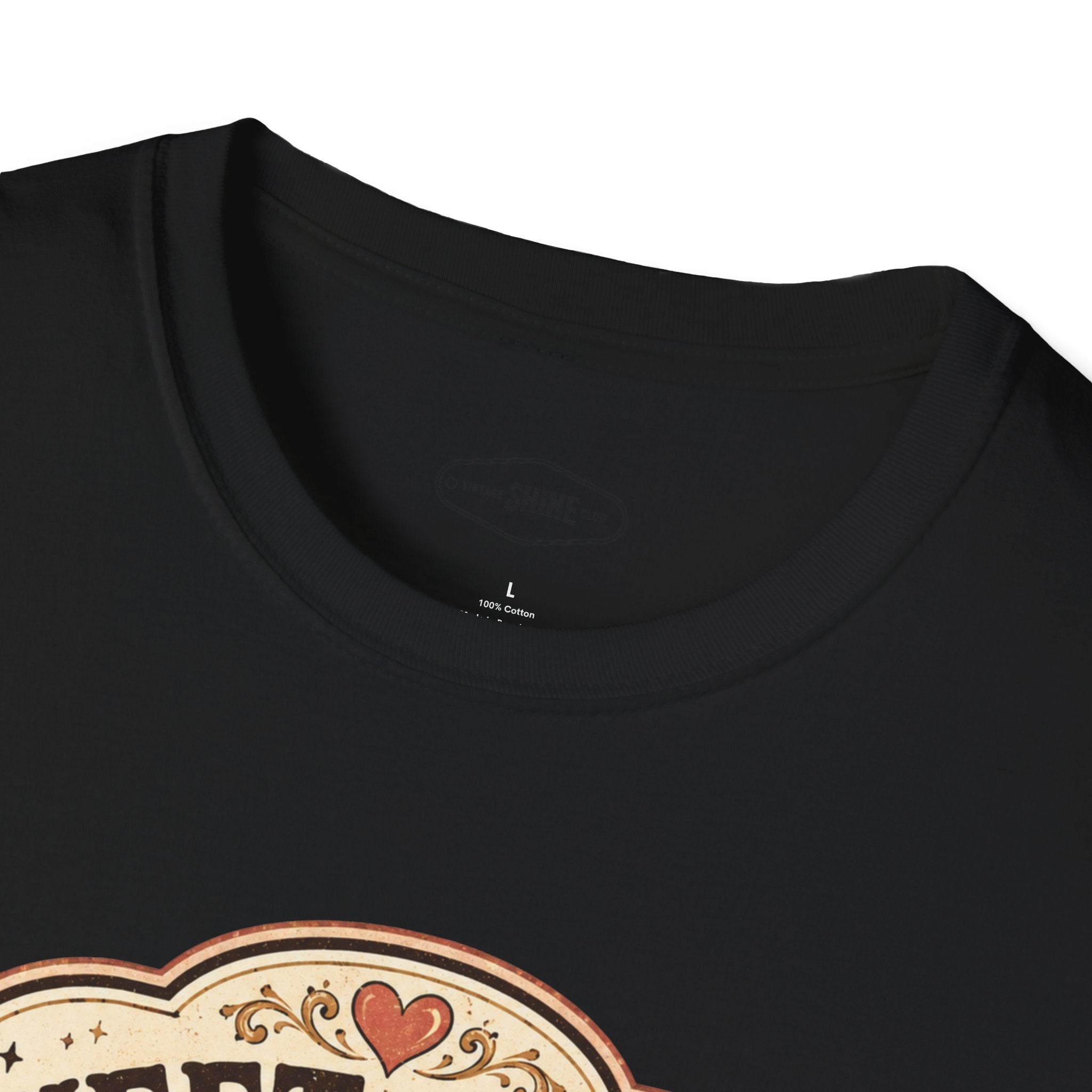 Sweet Chaos in a Woman's Form T-Shirt Vintage Design