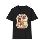 Favorite Drink Cowboy Tears Neat T-Shirt Vintage Design