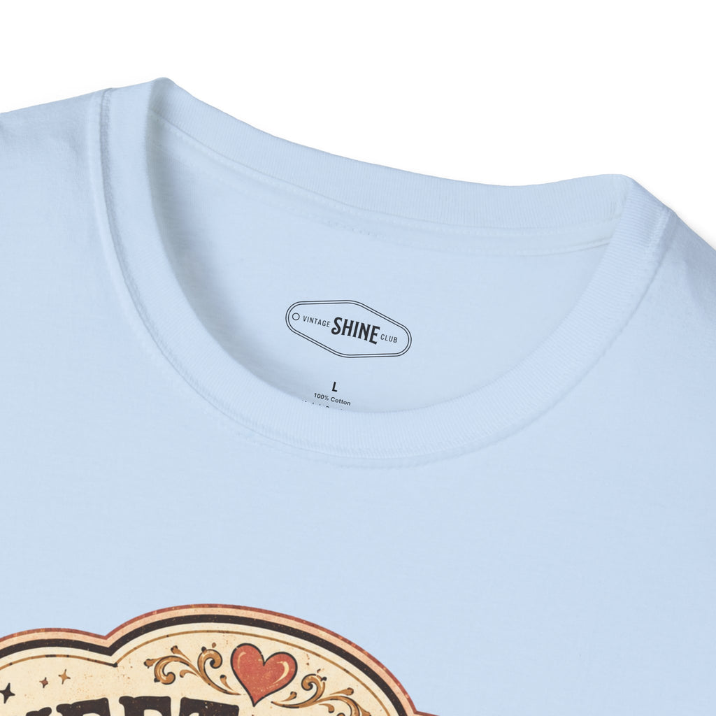 Sweet Chaos in a Woman's Form T-Shirt Vintage Design
