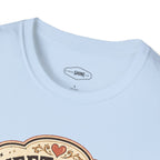 Sweet Chaos in a Woman's Form T-Shirt Vintage Design
