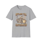 Offline Till Caffeinated T-Shirt Vintage Design