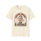 Coffee, Sugar & Trouble T-Shirt Vintage Design