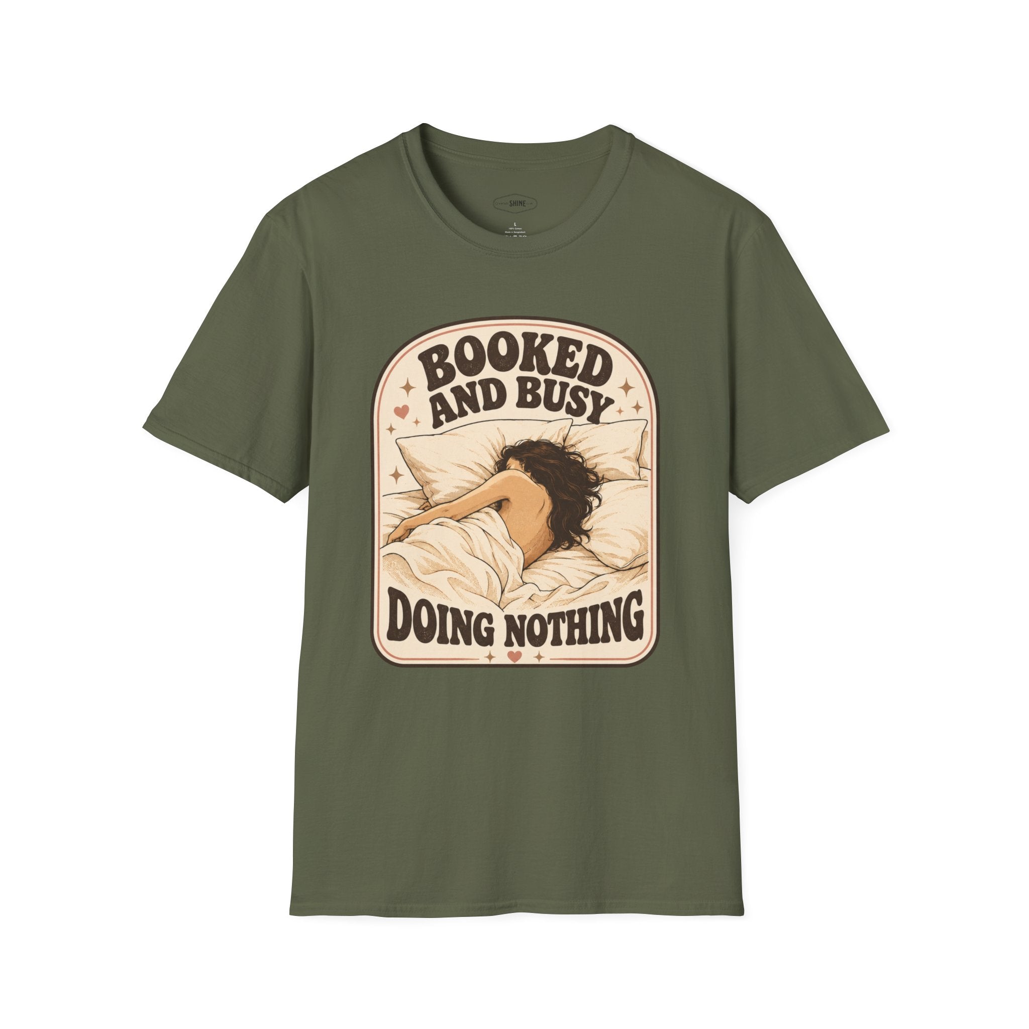 Booked and Busy Doing Nothing T-Shirt Vintage Design