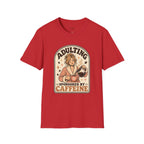 Adulting Sponsored by Caffeine T-Shirt Vintage Design