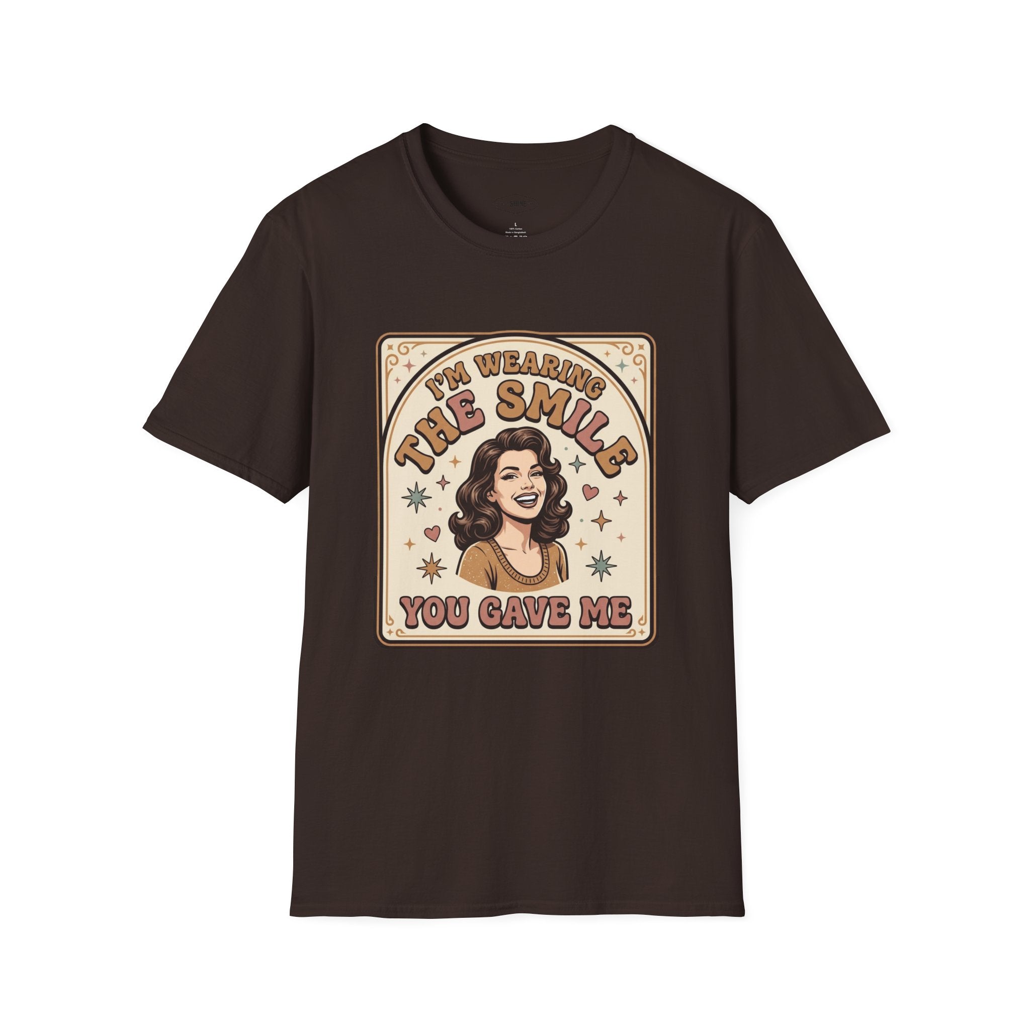 I'm Wearing the Smile You Gave Me T-Shirt Vintage Design