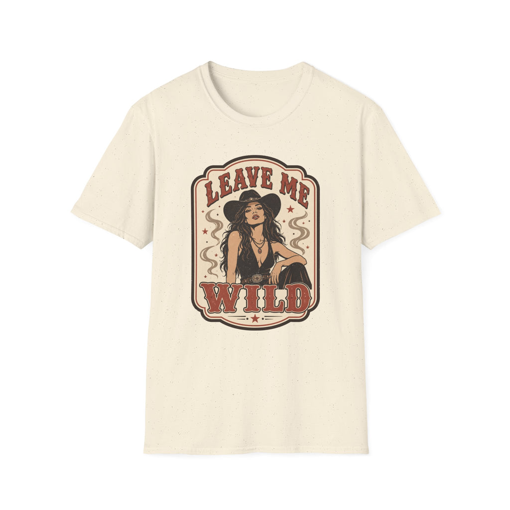 Leave Me Wild T-Shirt Vintage Design