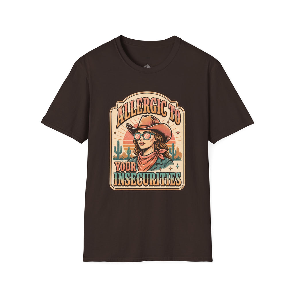 Allergic to Your Insecurities T-Shirt Vintage Design
