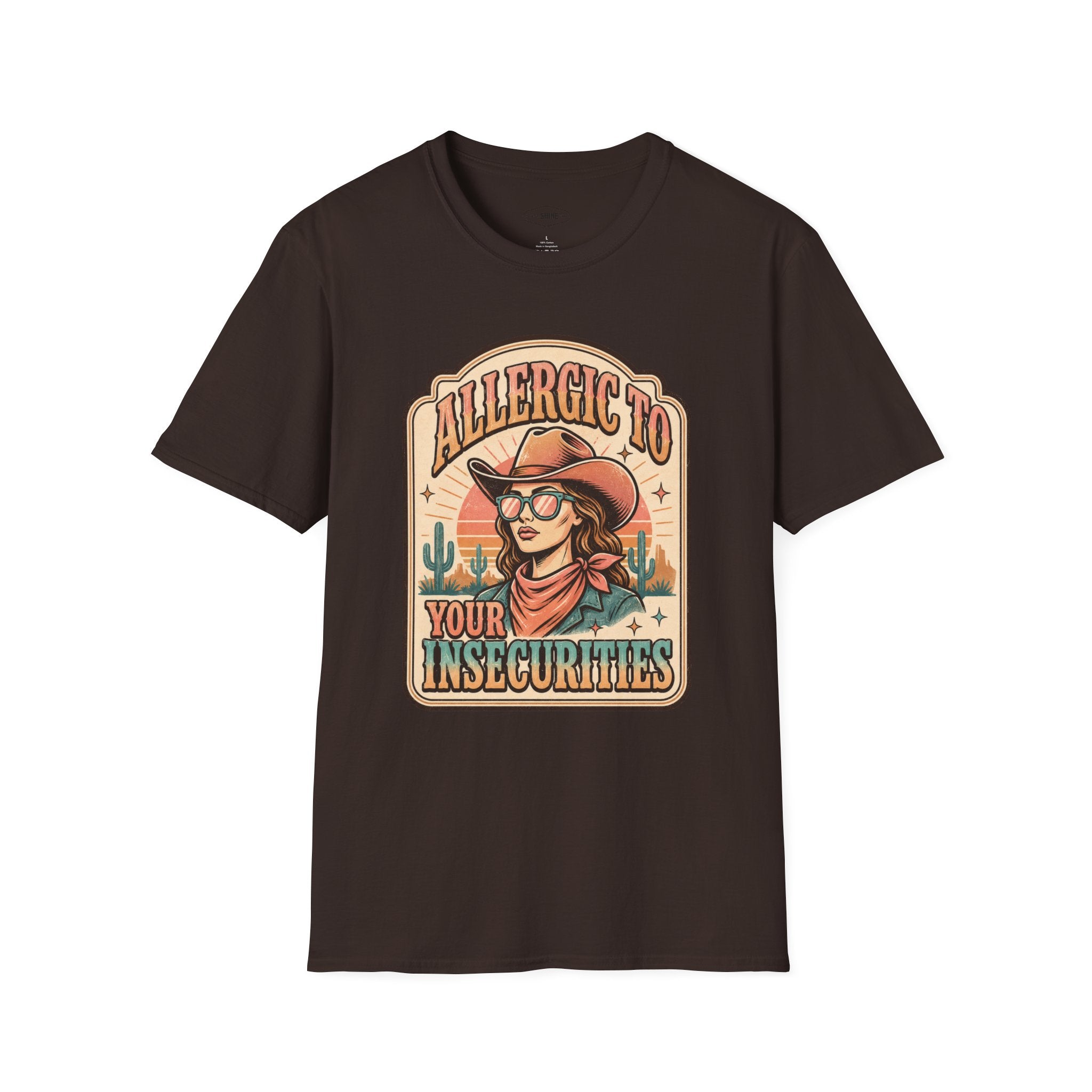 Allergic to Your Insecurities T-Shirt Vintage Design