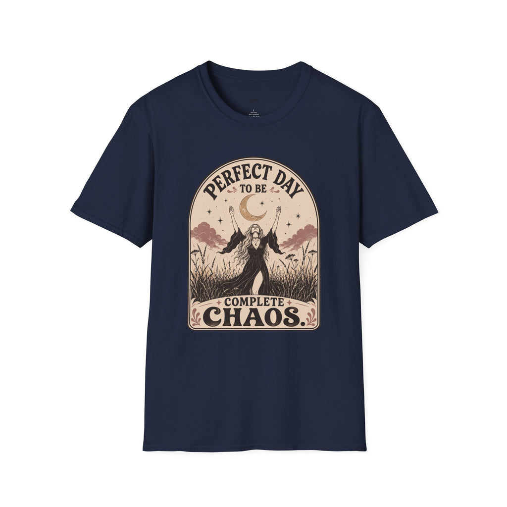 Perfect Day to Be Complete Chaos T-Shirt Vintage Design