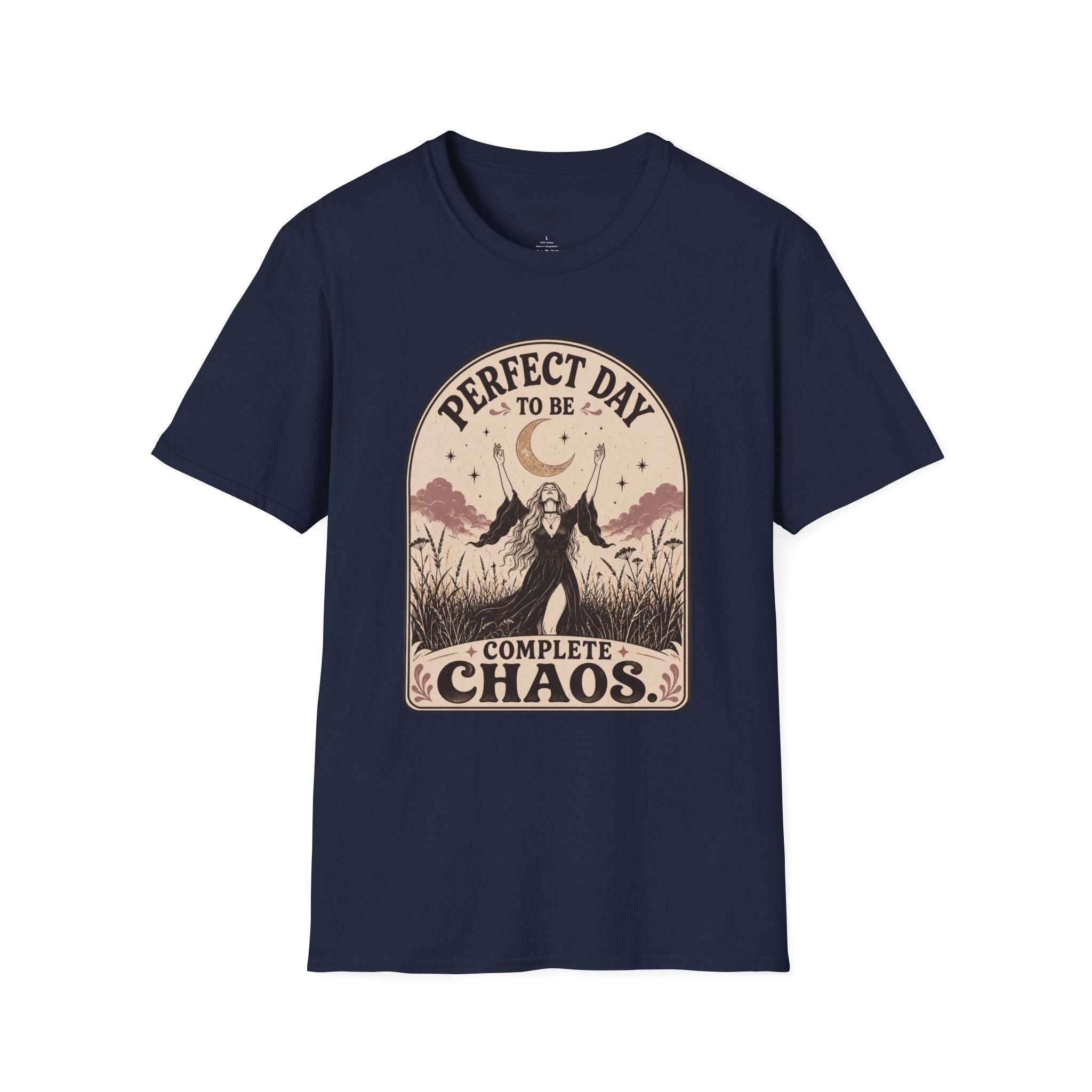 Perfect Day to Be Complete Chaos T-Shirt Vintage Design