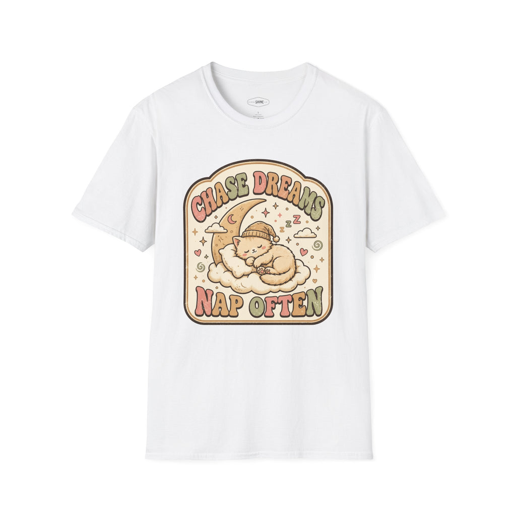 Chase Dreams Nap Often T-Shirt Vintage Design