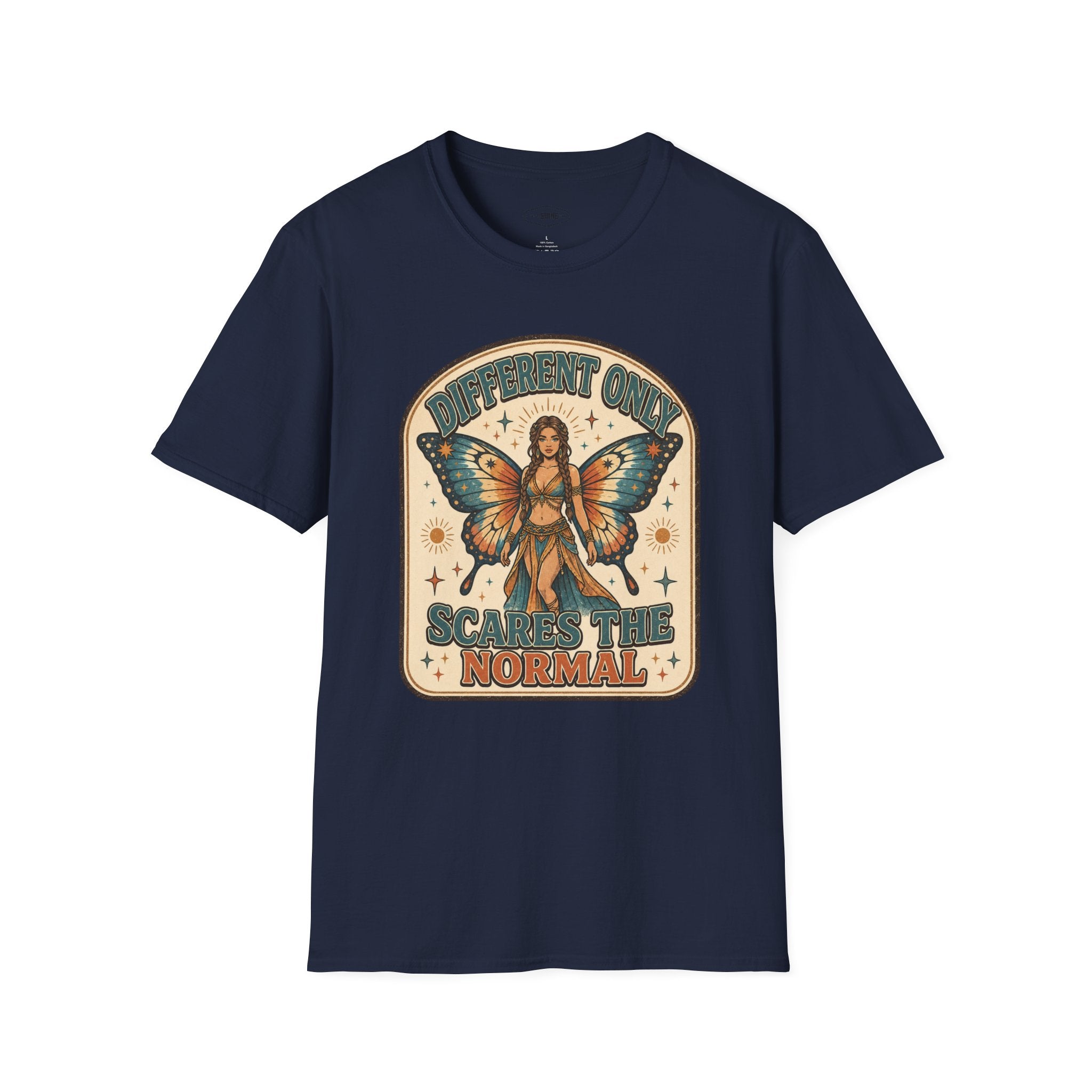 Different Only Scares the Normal T-Shirt Vintage Design