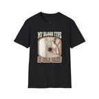My Blood Type is Cold Brew T-Shirt Vintage Design