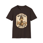 Wanted and Wild T-Shirt Vintage Design