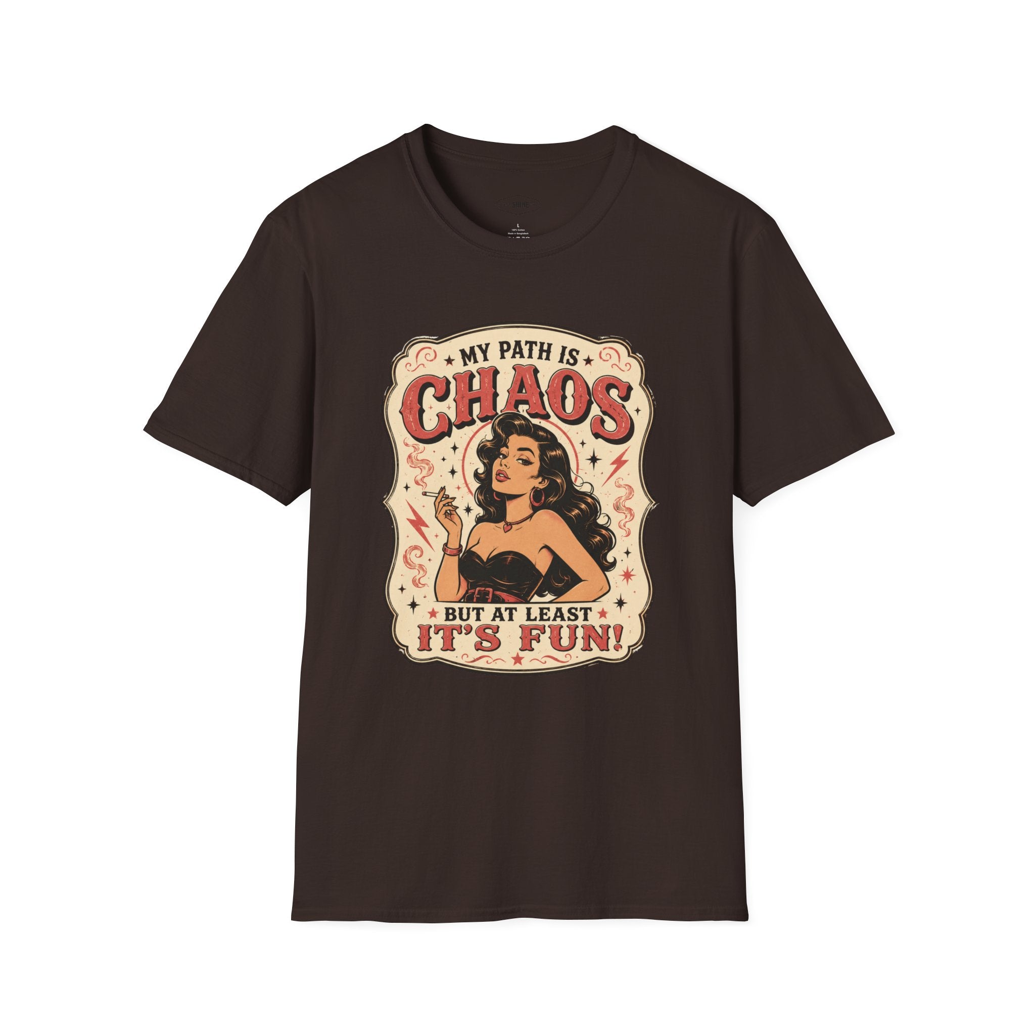 My Path Is Chaos but At Least It's Fun T-Shirt Vintage Design