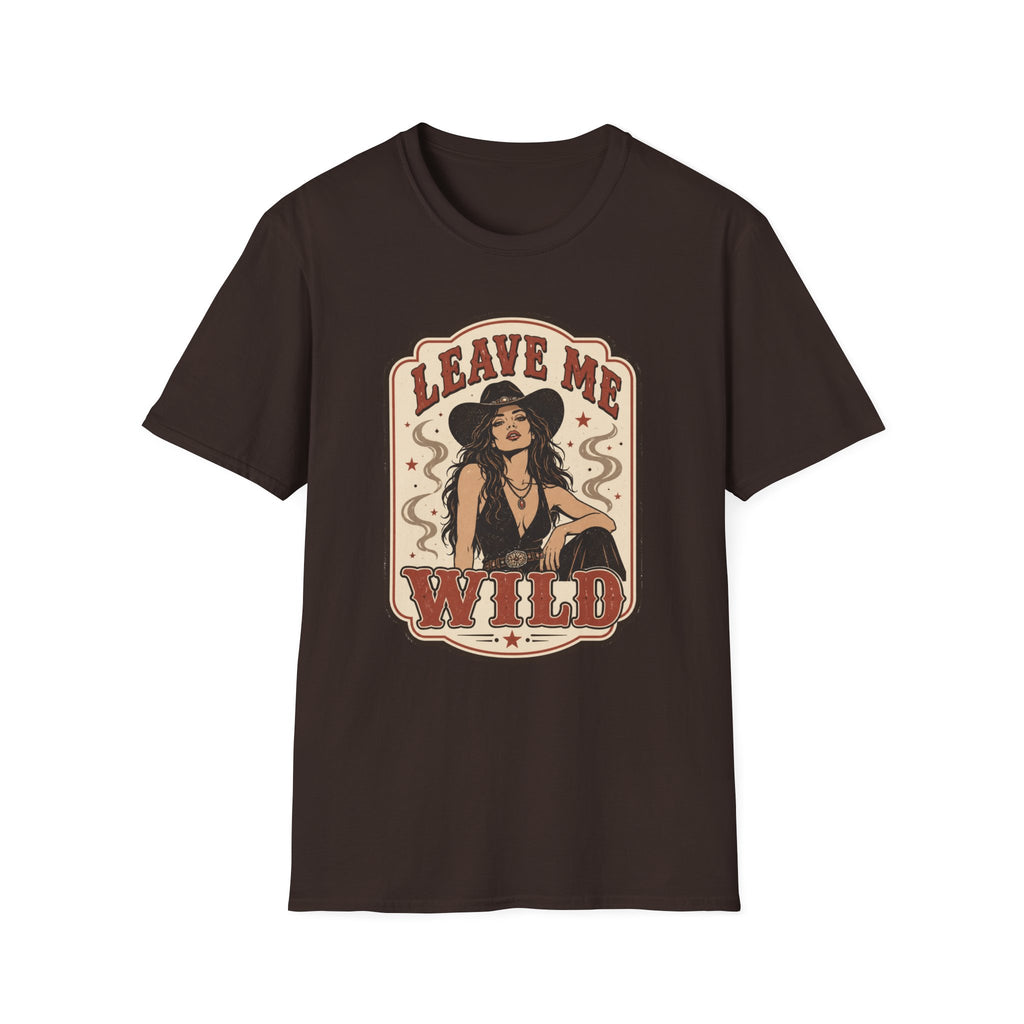 Leave Me Wild T-Shirt Vintage Design