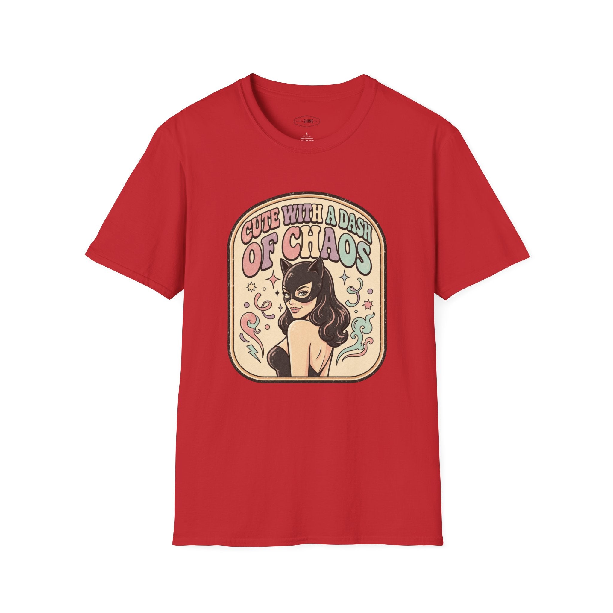 Cute with a Dash of Chaos T-Shirt Vintage Design
