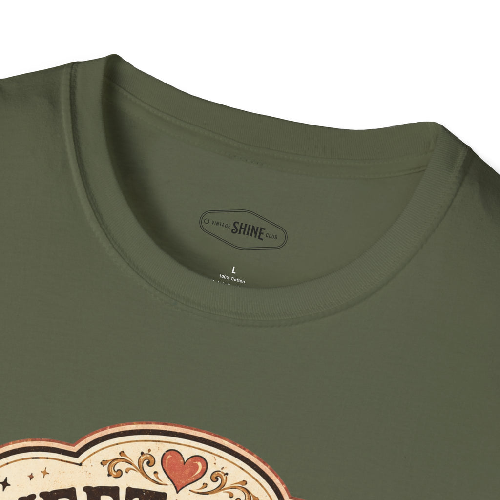 Sweet Chaos in a Woman's Form T-Shirt Vintage Design