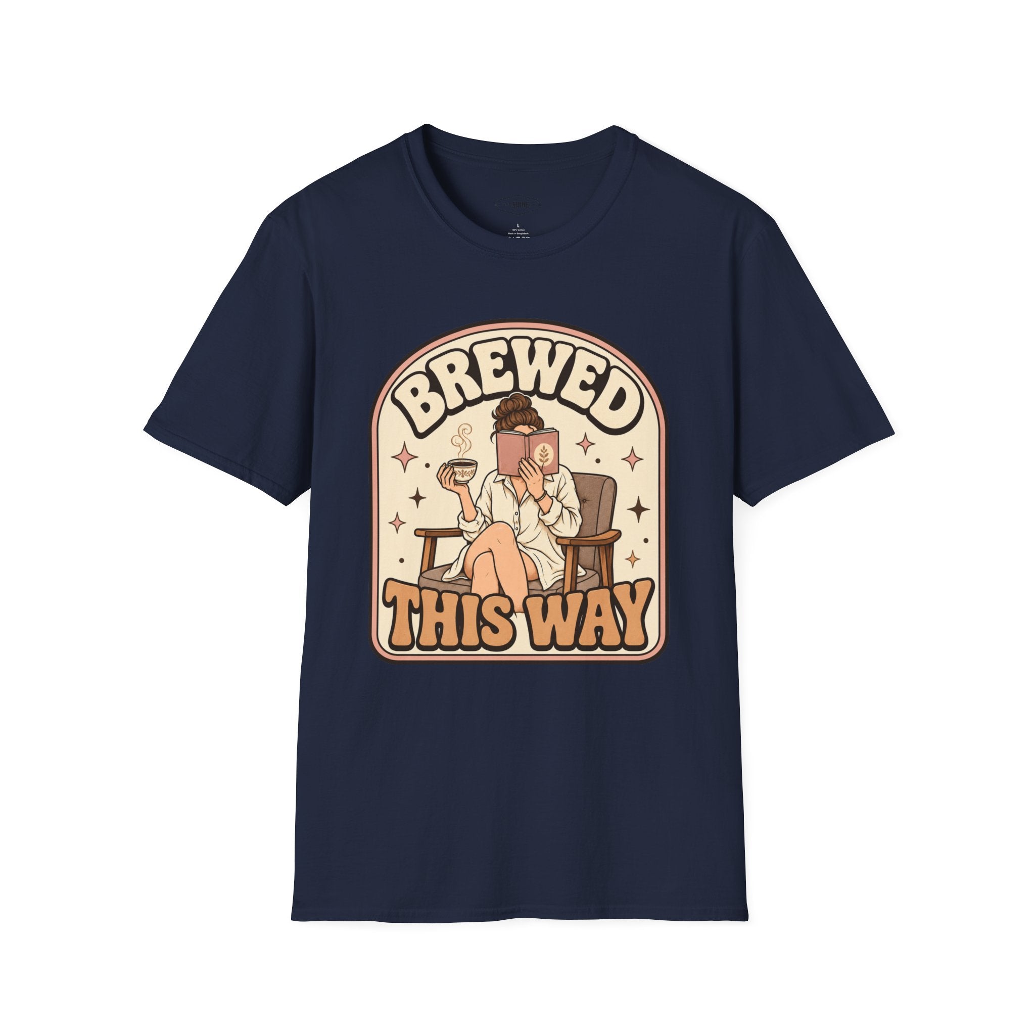 Brewed This Way T-Shirt Vintage Design