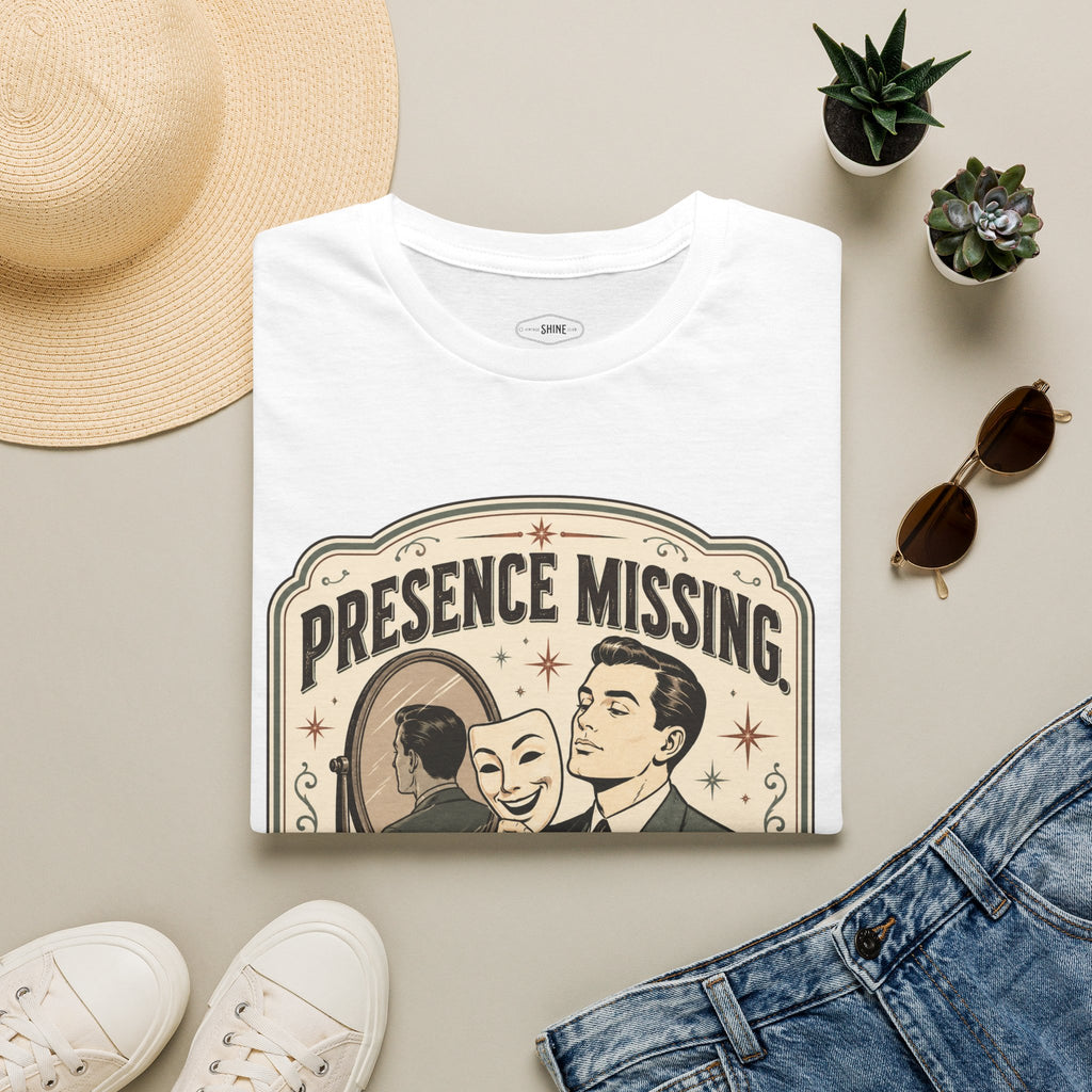 Presence Missing Persona Active T-Shirt Vintage Design