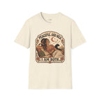 Peaceful and Wild I Am Both T-Shirt Vintage Design