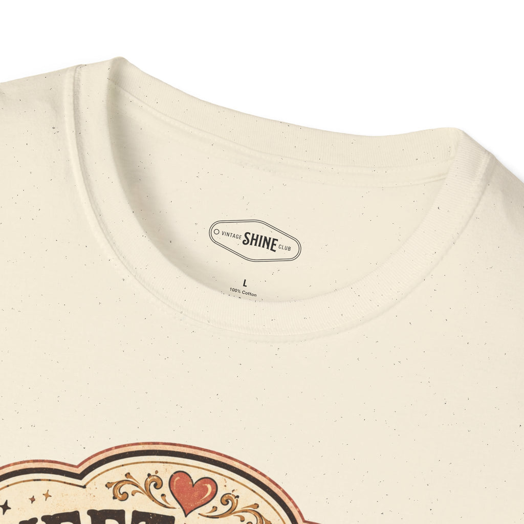 Sweet Chaos in a Woman's Form T-Shirt Vintage Design